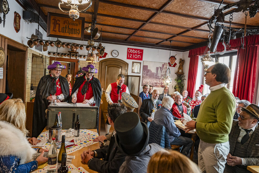 Küblerratssitzung in Bad Cannstatt