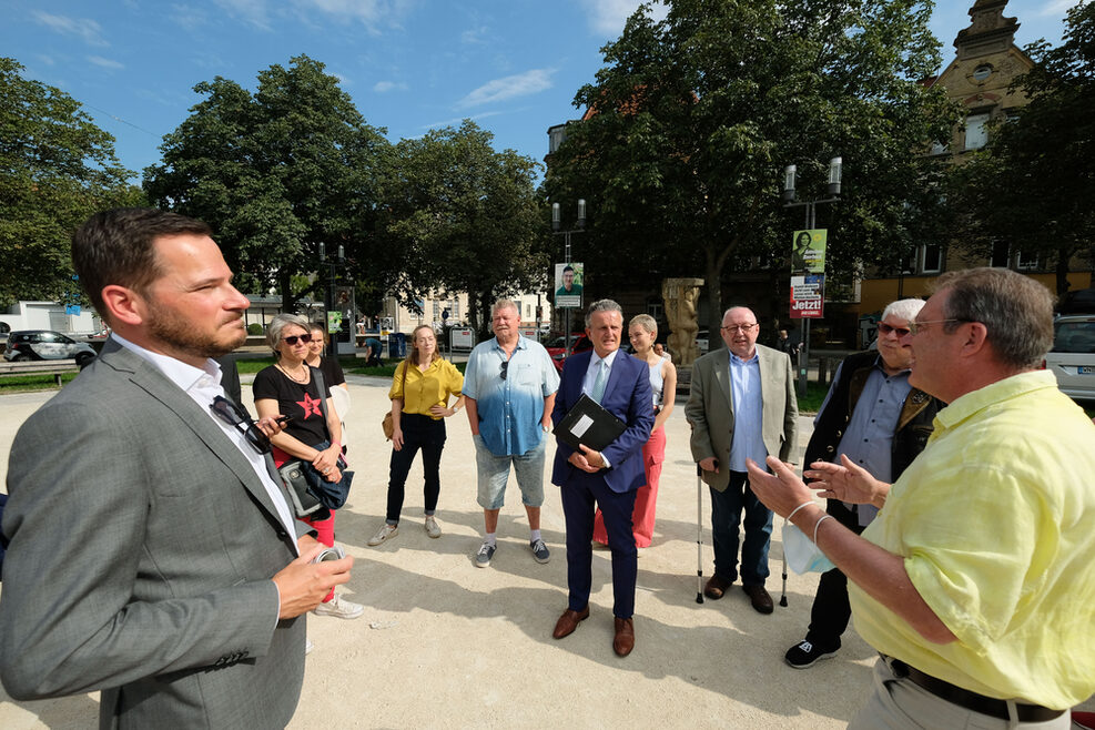 Stadtteilbesuch Dr.Frank Nopper