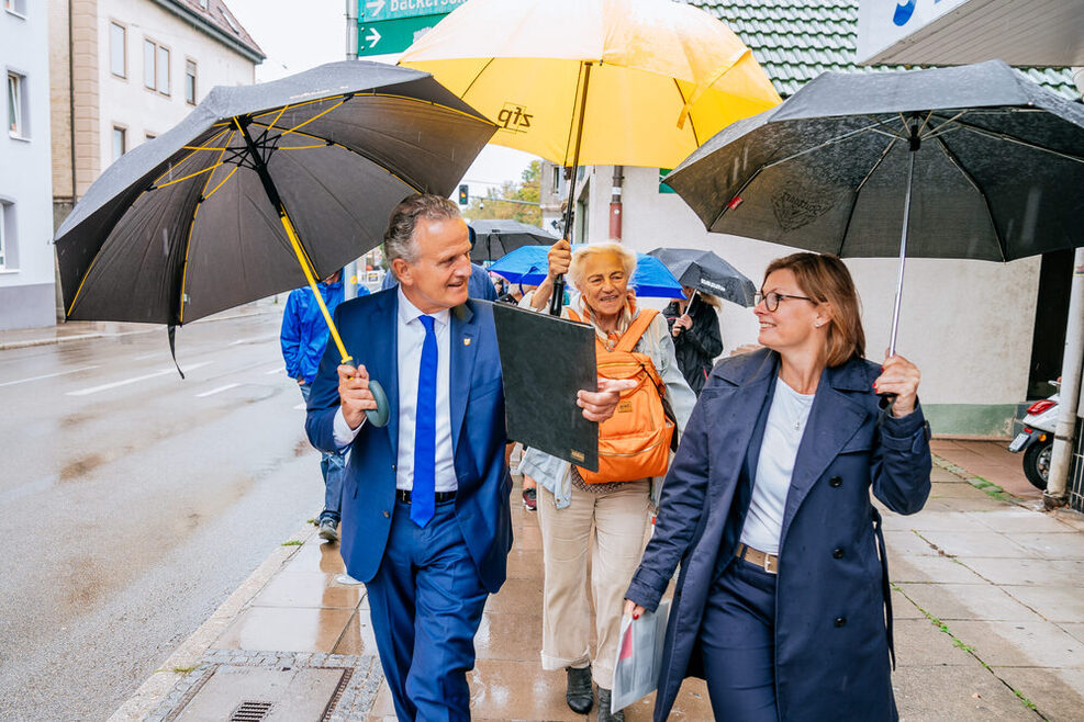 OB Nopper in Gespräch mit Charlotta Eskilsson
