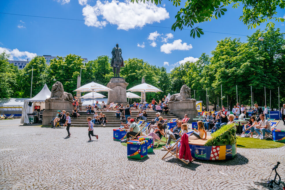 Fan Zone Karlsplatz