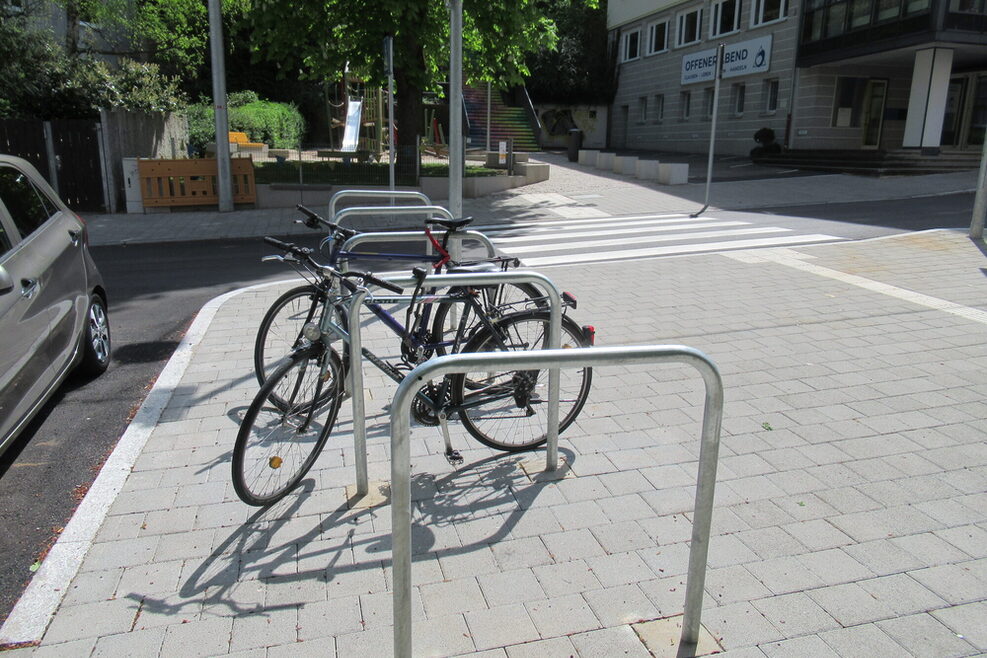 Der Übergang an der Danneckerstr.