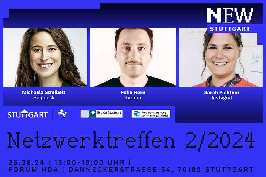 Flyer des Netzwerktreffens 02/2024