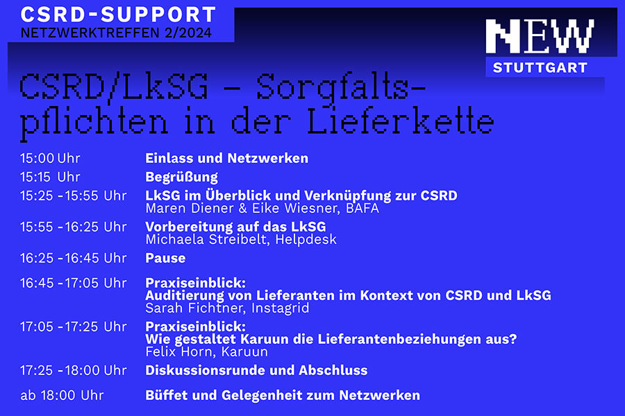 Programm zum Netzwerktreffen 02/2024