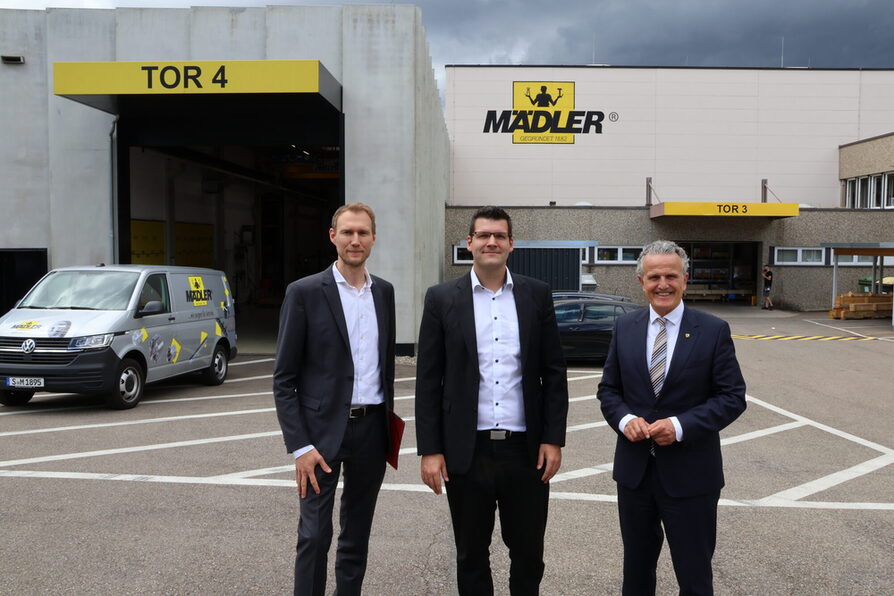 Ob Nopper besucht Mädler GmbH