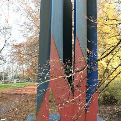 Otto Herbert Hajek: Dynamisches Raumzeichen II, 1988/90 (P593, Skulpturenpark 23). Foto: Atelier Daiber & Schlesinger