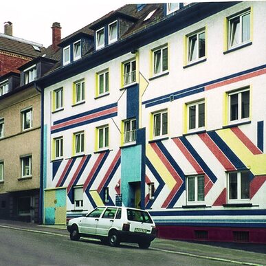 Otto Herbert Hajek: Wohnhaus Gebelsbergstraße. Foto: Brigitte Ruoff