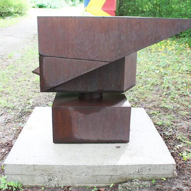 Otto Herbert Hajek: Zeichen 76/IV (Zeichen 76/4 B), 1976 (P476 / Skulpturenpark 24). Foto: Atelier Daiber & Schlesinger