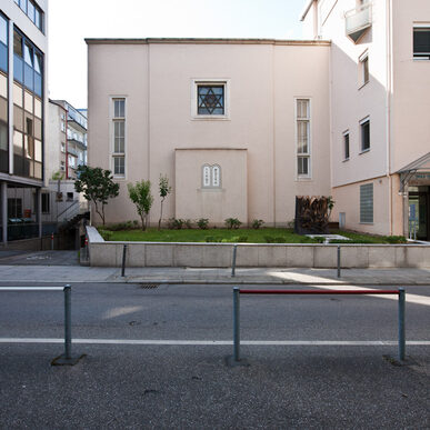 Synagoge Hospitalstraße 36, 1952/1989 ©die arge lola