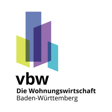 vbw Logo Schriftzug in verschiedenen Farben