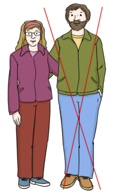 Paar 1 (ohne 2. Partner)