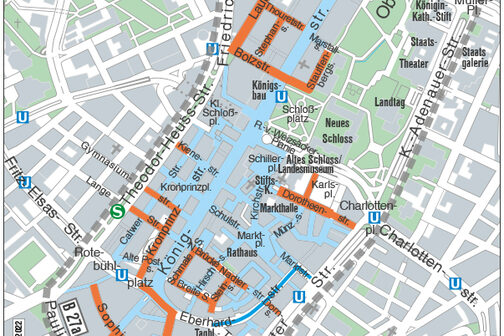 Grafik: Tempo 20 im Cityring