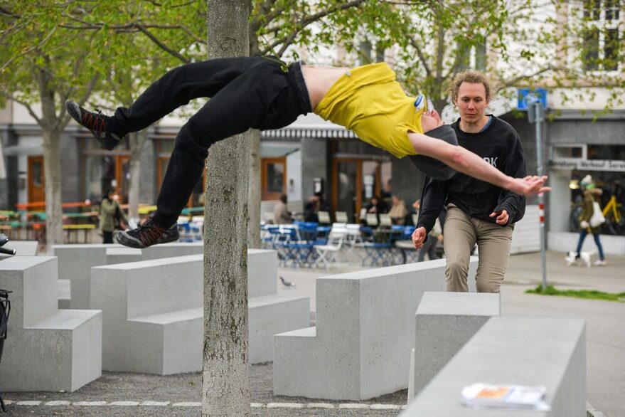 Parkour-Anlage, Marienplatz