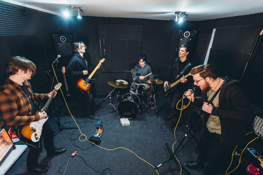Band rehearsal