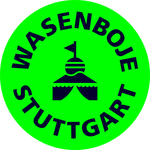 Das Logo der Wasenboje