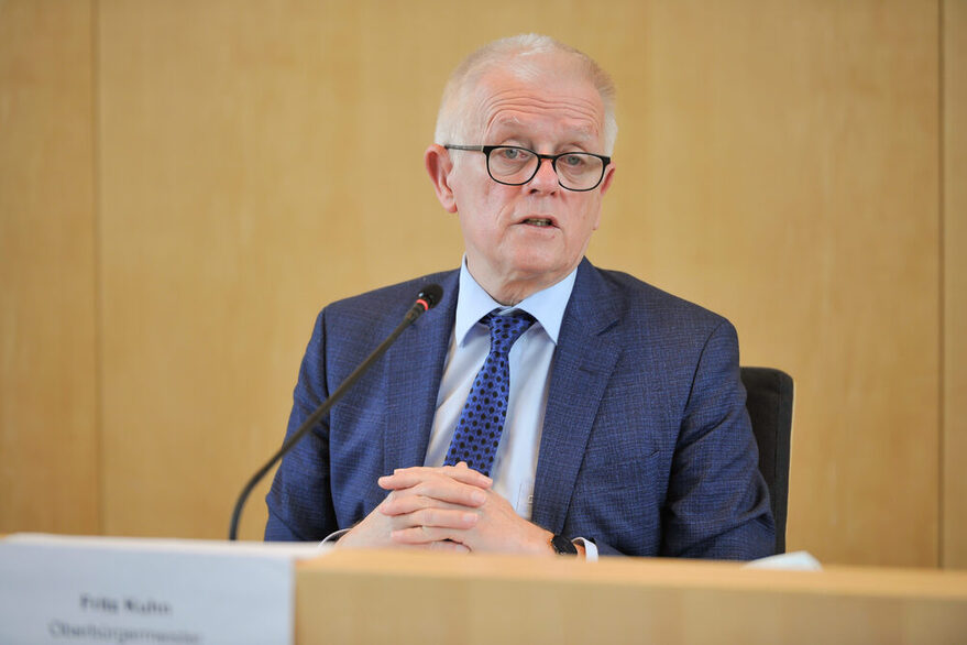 Bilanzpressekonferenz von Oberbürgermeister Fritz Kuhn