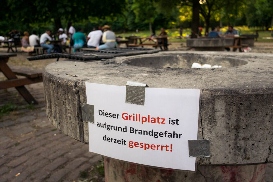 Wegen der Brandgefahr sind Grillplätze in Stuttgart derzeit gesperrt.