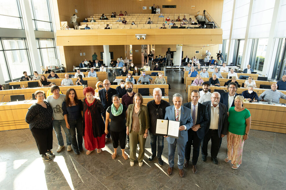 Sitzung des Stuttgarter Gemeinderat und Debatte zur Klimaneutralitt 2035