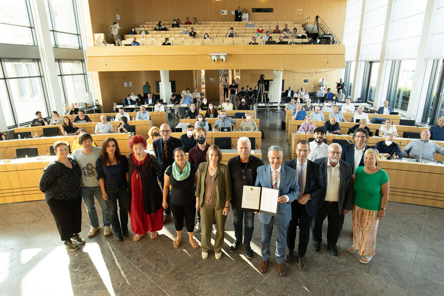 Sitzung des Stuttgarter Gemeinderat und Debatte zur Klimaneutralitt 2035