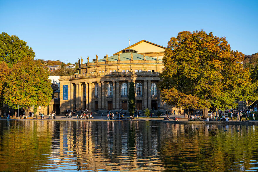 Das Stuttgarter Opernhaus.