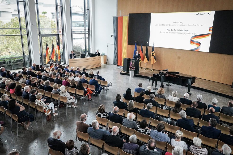 Feierstunde Tag der Deutschen Einheit im Großen Sitzungssaal.