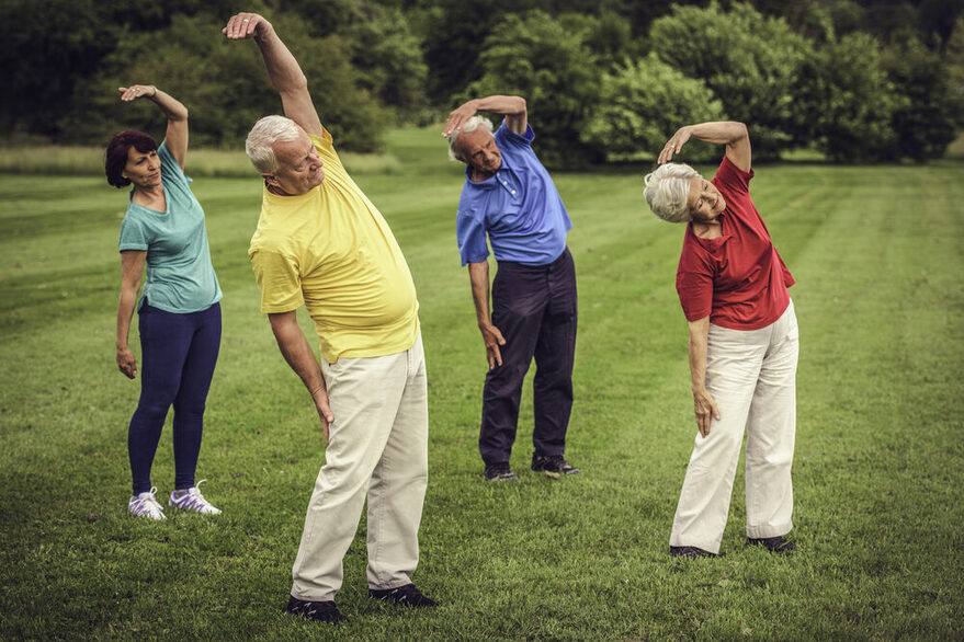 Mit zunehmendem Alter wird regelmäßige körperliche Aktivität immer wichtiger