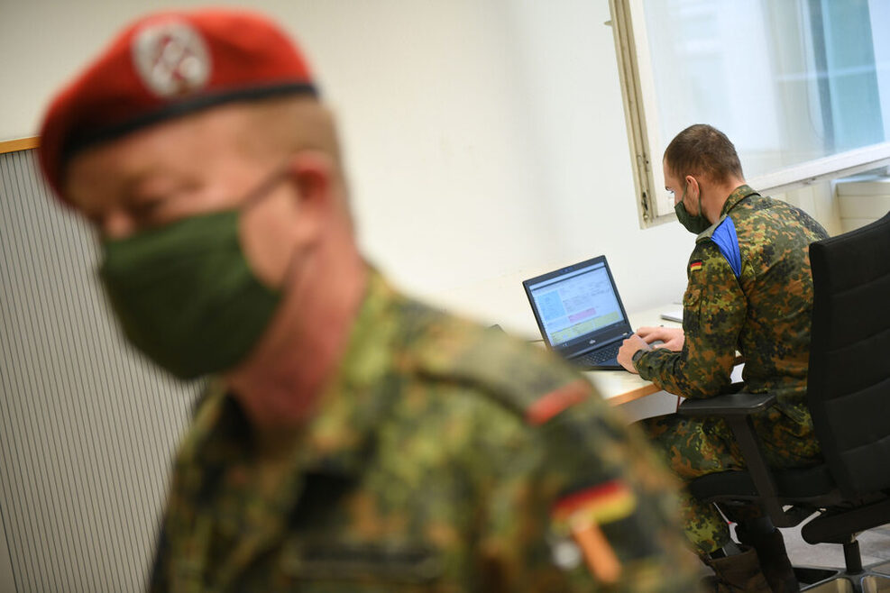 Bundeswehr unterstützt Stuttgarter Gesundheitsamt erneut bei der Pandemieeindämmung