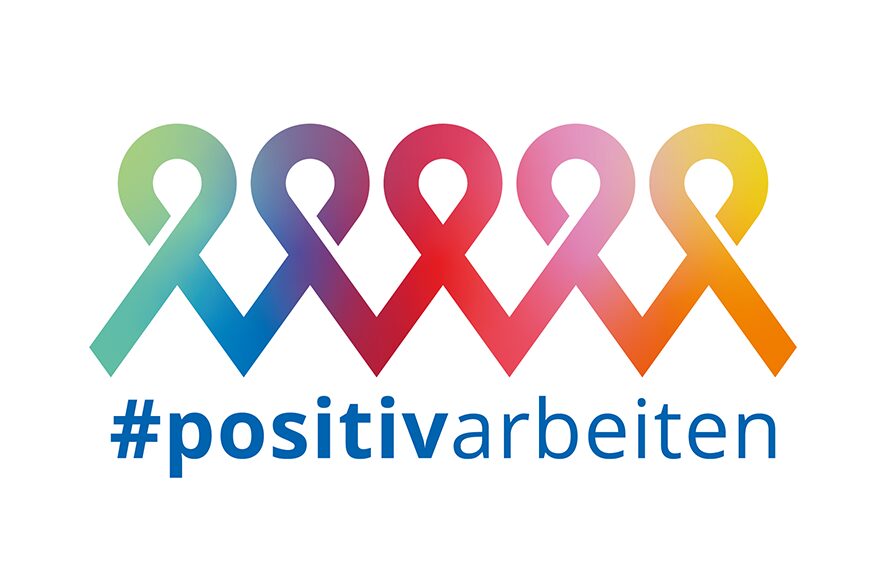Logo der Deklaration #positivarbeiten