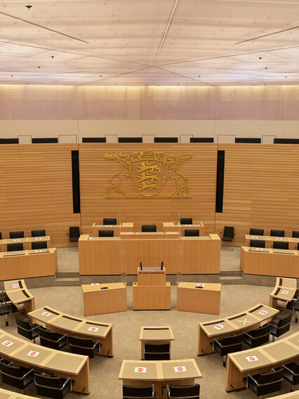 Landtag Baden Württemberg von innen