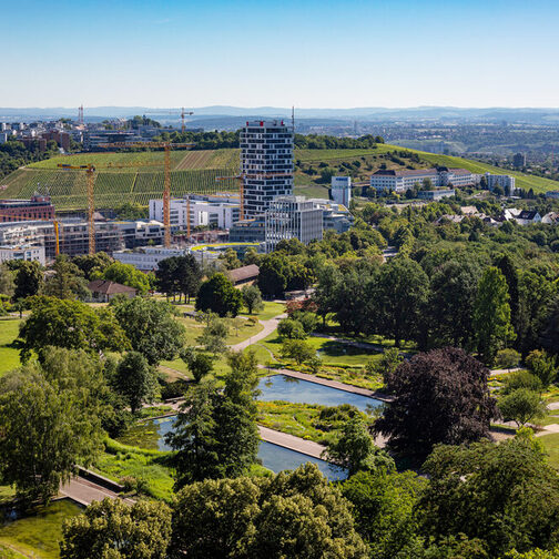 Killesberg Aussicht in Park
