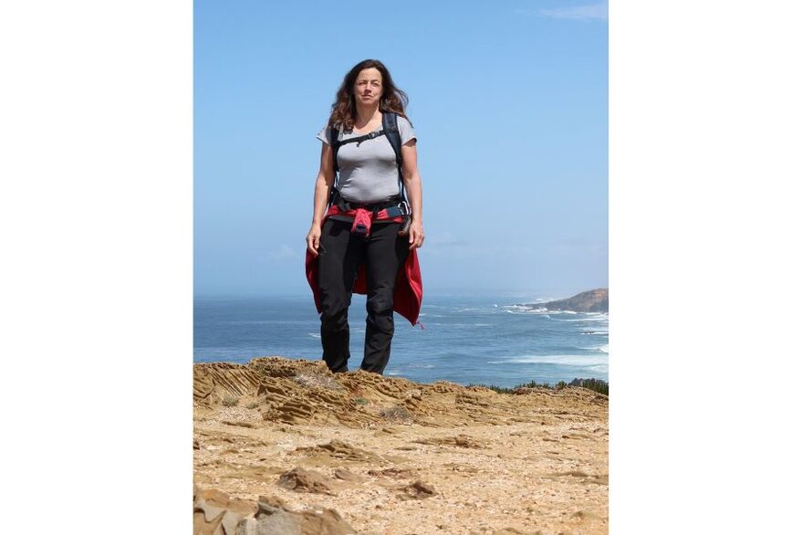 Nina Rühlig auf dem Fischerweg