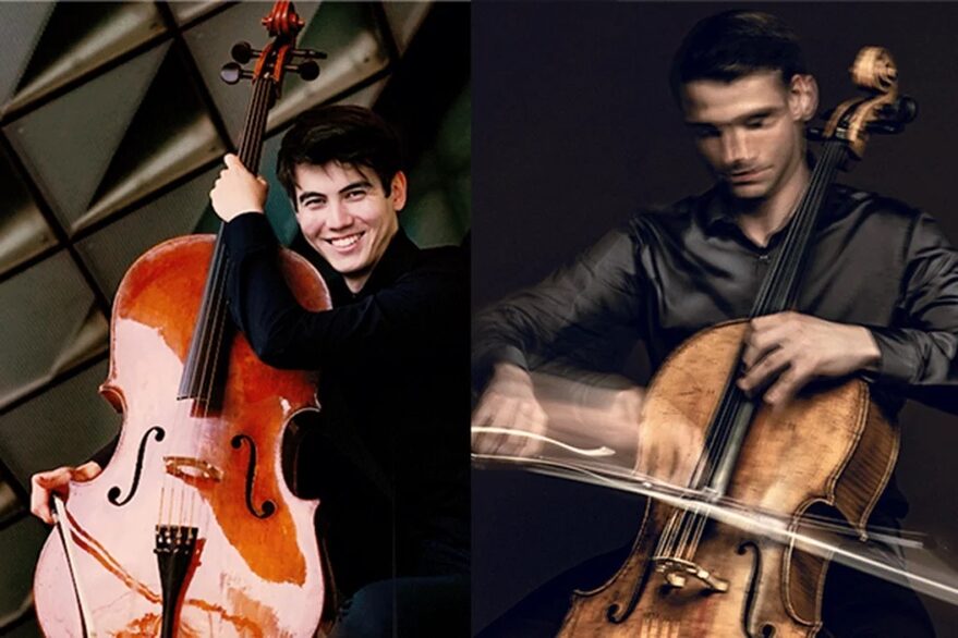 Christoph Heesch ( Violoncello ) und Friedrich Thiele ( Violoncello )