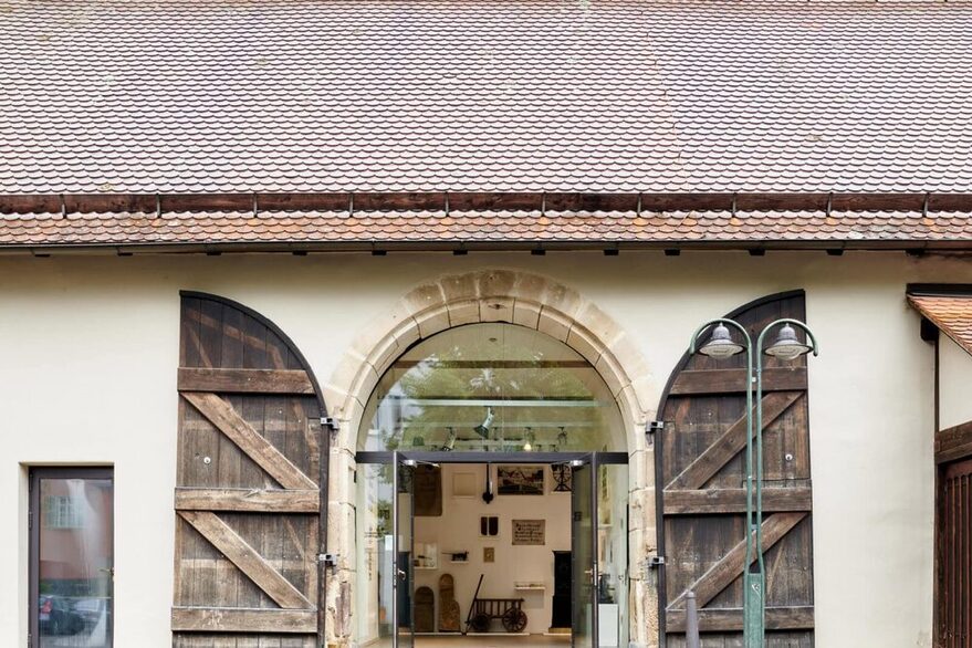 Heimatmuseum Plieningen von außen.