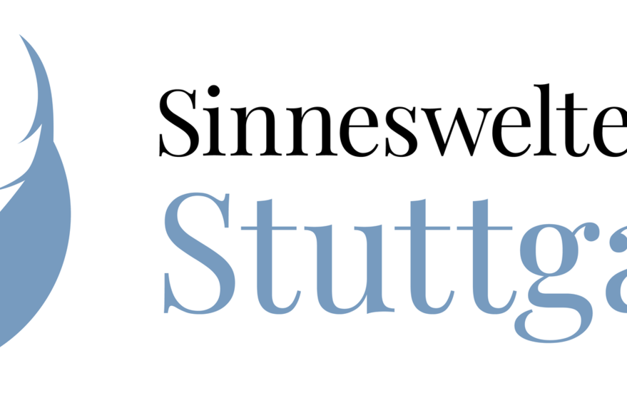 Feder und Schriftzug Sinneswelten-Stuttgart