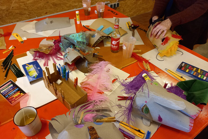 Theaterworkshop mit Adeline Rüess und Anniek Vetter