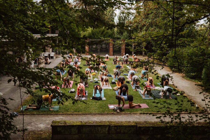 Sport im Park – Yin Yoga