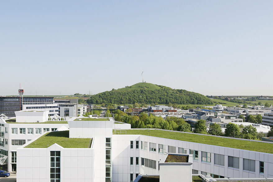 Gewerbegebiet im Grünen
