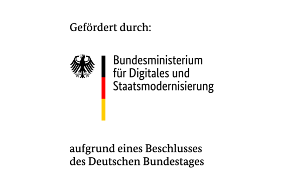 Logo des Bundesministeriums für Digitales und Staatsmodernisierung